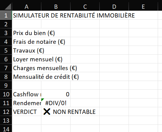 Simulateur de rentabilité immobilière – Verdict en 3 minutes